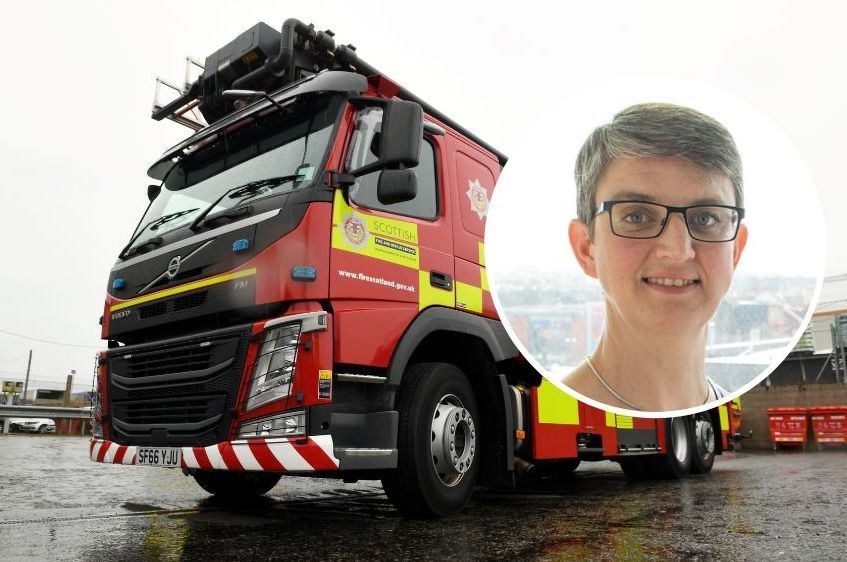 North East Green MSP Maggie Chapman (inset) is backing FBU maternity pay calls.