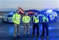 Police meet with Red Arrows during visit to Moray