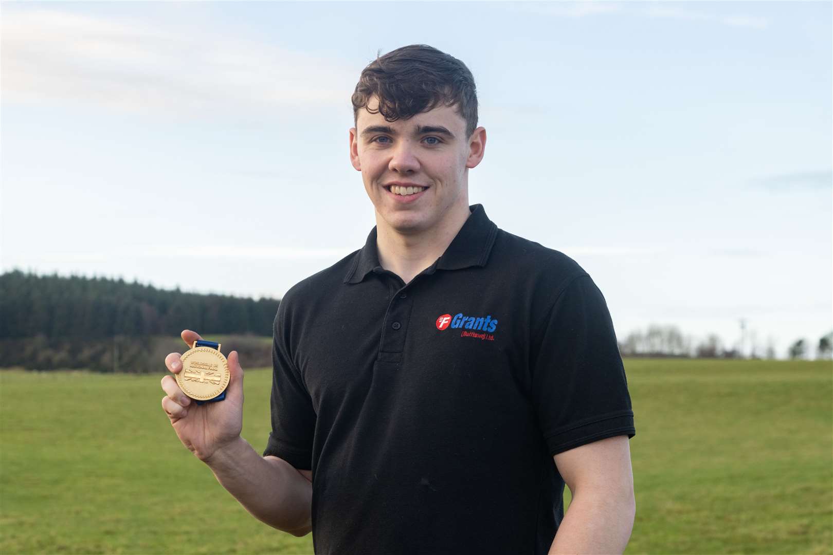 Danny McBean recently won gold at the Skill Electric Awards in Manchester...Picture: Beth Taylor.