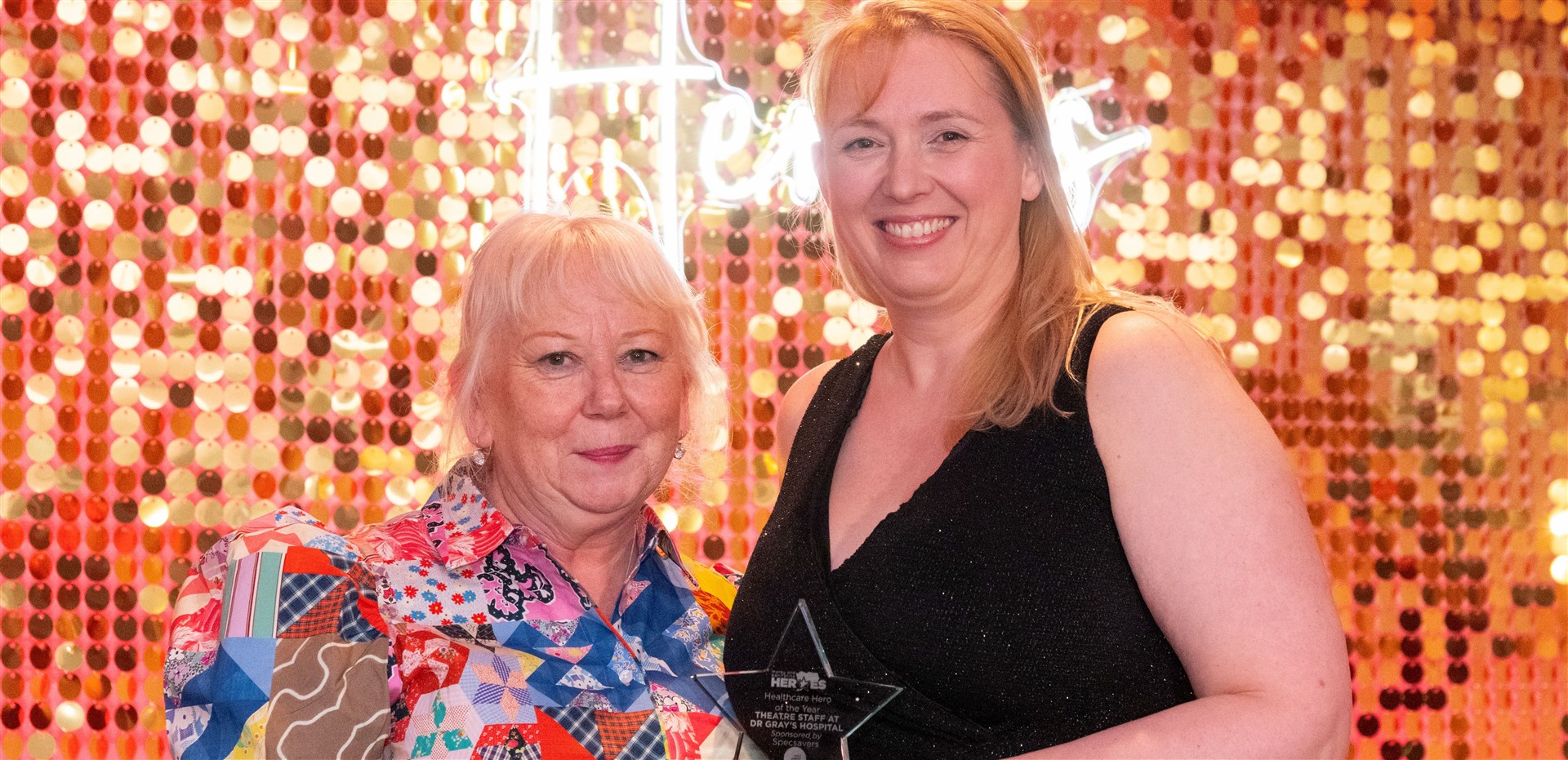 Healthcare Hero of the Year winners were the Theatre Staff at Dr Gray's Hospital.Moray and Banffshire Hero Awards 2024 at the Banff Springs Hotel.Picture: Beth Taylor