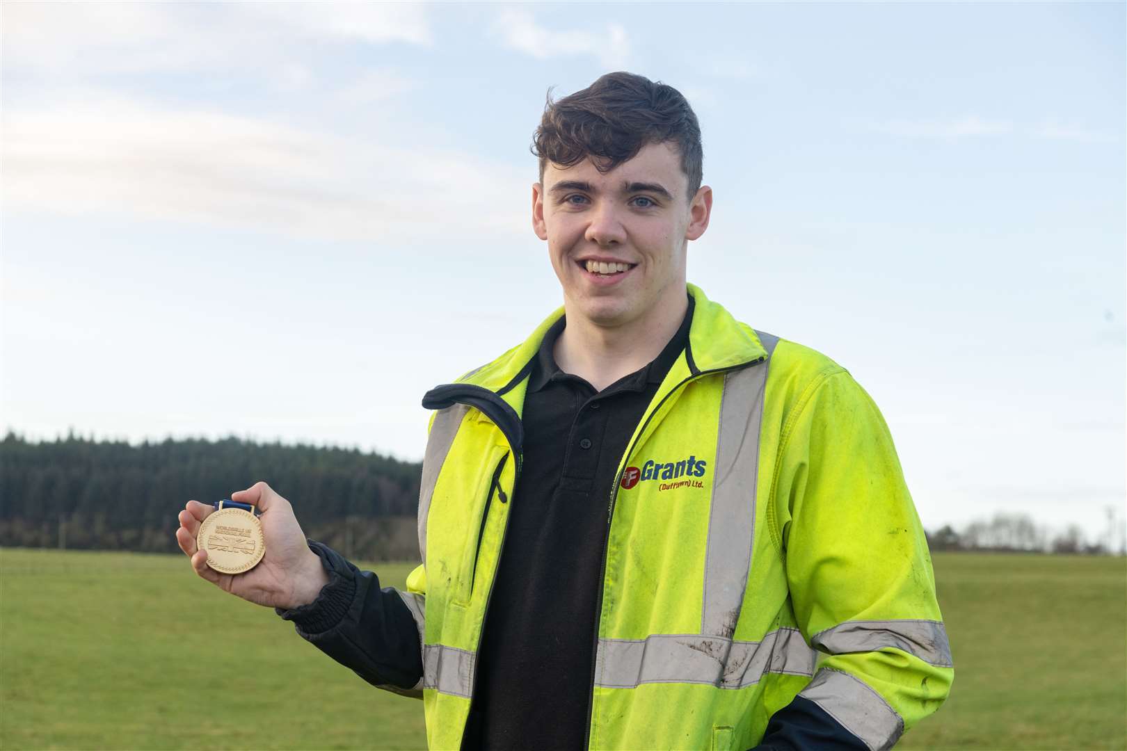 Danny McBean recently won gold at the Skill Electric Awards in Manchester...Picture: Beth Taylor.
