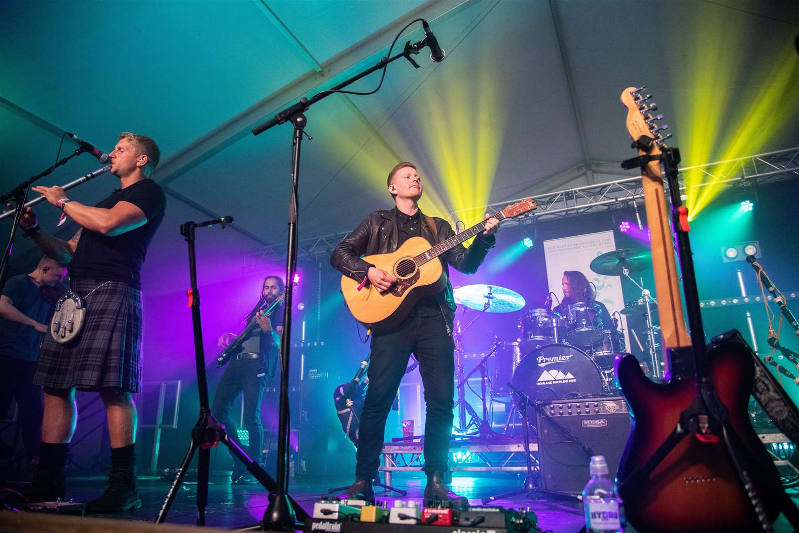Skerryvore performed at this year's festival. Picture: Daniel Forsyth